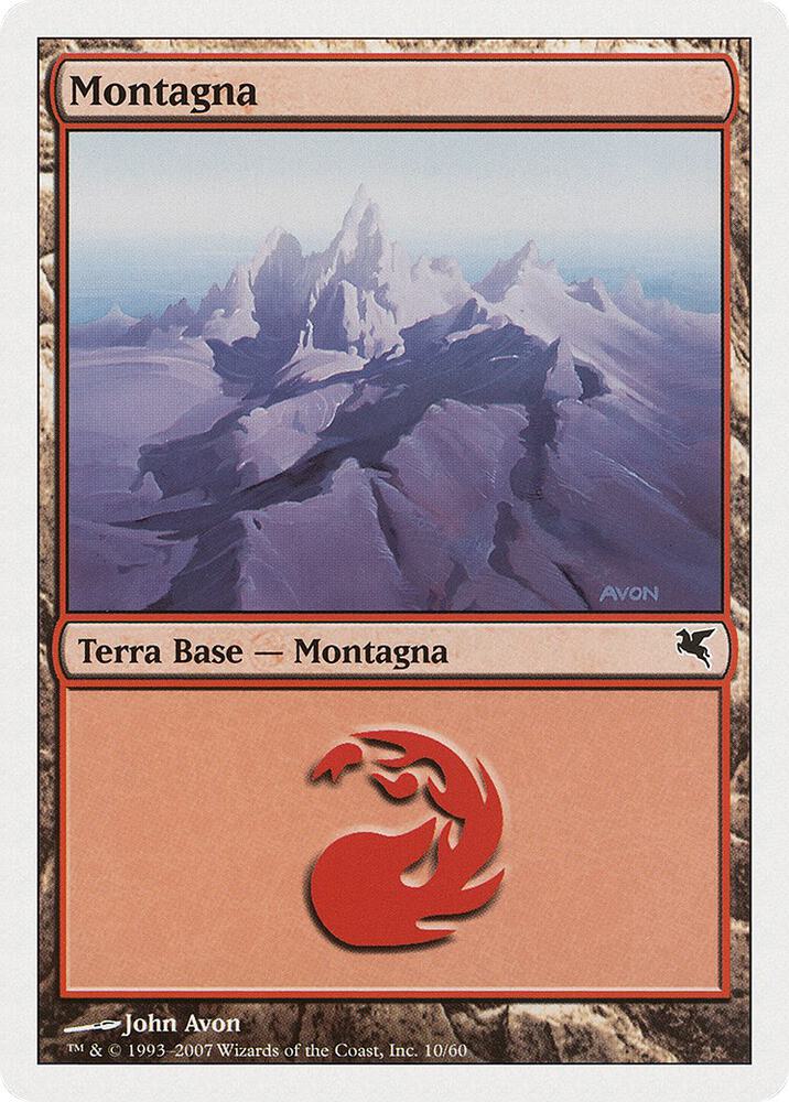 Mountain (Italian) - "Montagna" (I10) (I10) (PSAL)