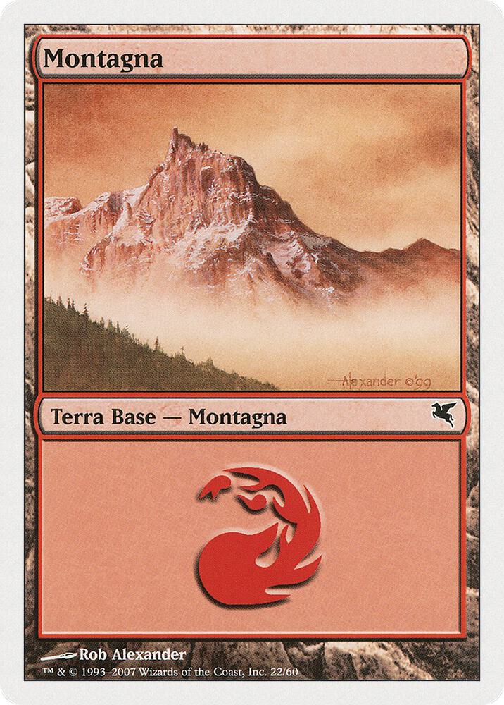 Mountain (Italian) - "Montagna" (D22) (D22) (PSAL)