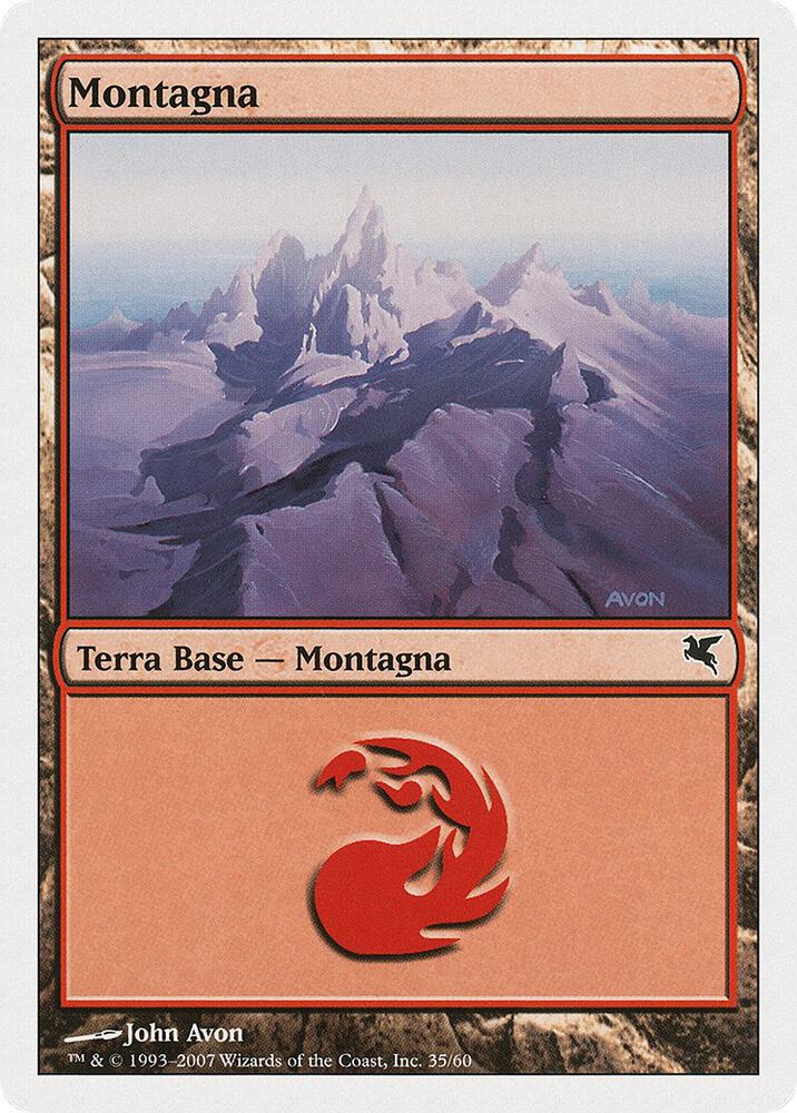 Mountain (Italian) - "Montagna" (C35) (C35) (PSAL)