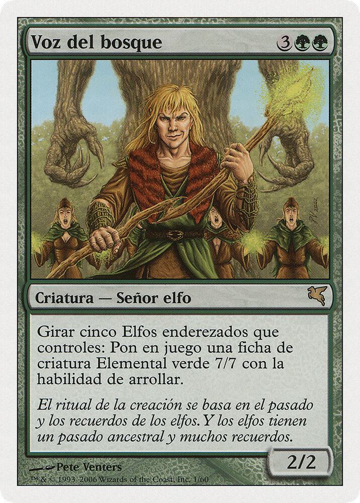Voice of the Woods (Spanish) - "Voz del bosque" (B1) (PSAL)