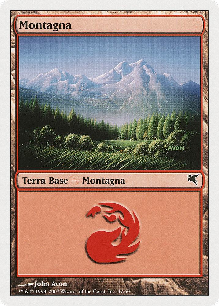 Mountain (Italian) - "Montagna" (D47) (D47) (PSAL)