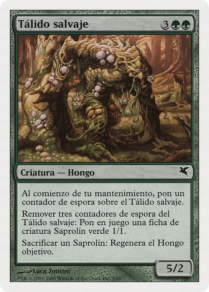 Savage Thallid (Spanish) - "Talido salvaje" (J4) (J4) (PSAL)
