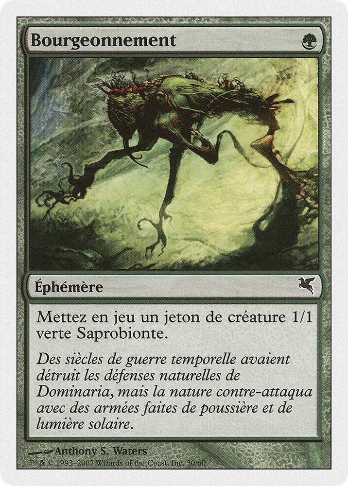 Sprout (French) - "Bourgeonnement" (J30) (J30) (PSAL)