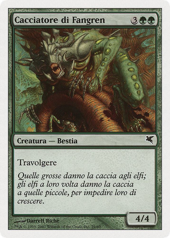 Fangren Hunter (Italian) - "Cacciatore di Fangren" (K29) (PSAL)