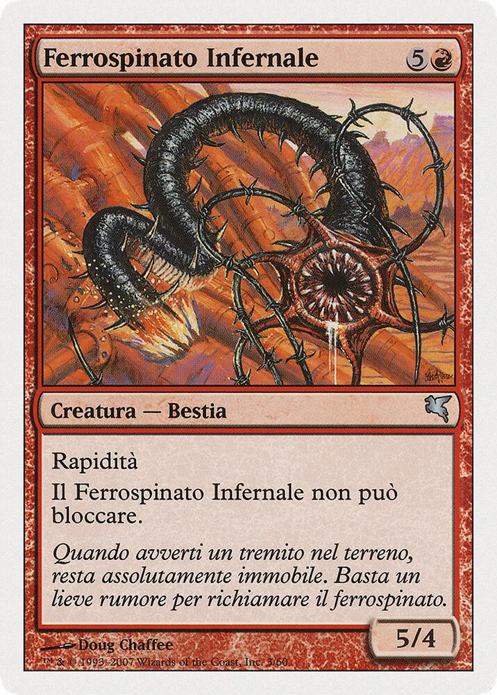 Iron-Barb Hellion (Italian) - "Ferrospinato Infernal" (K3) (K3) (PSAL)