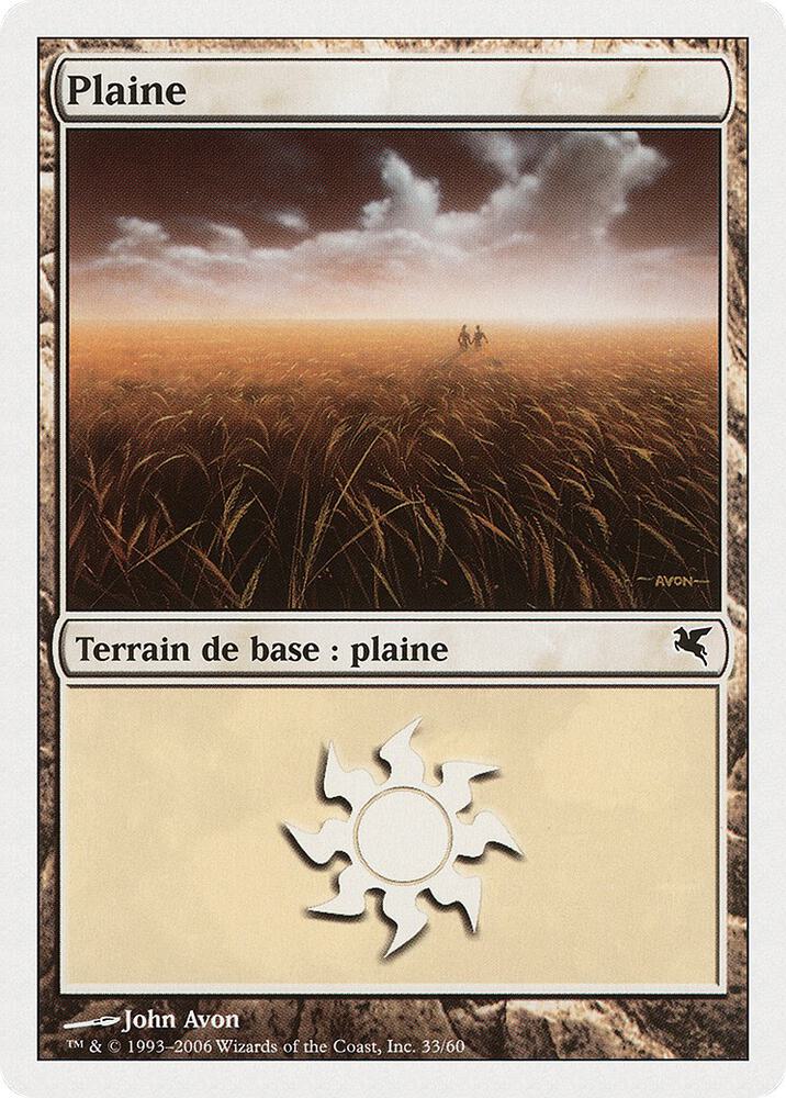 Plains (French) - "Plaine" (G33) (G33) (PSAL)