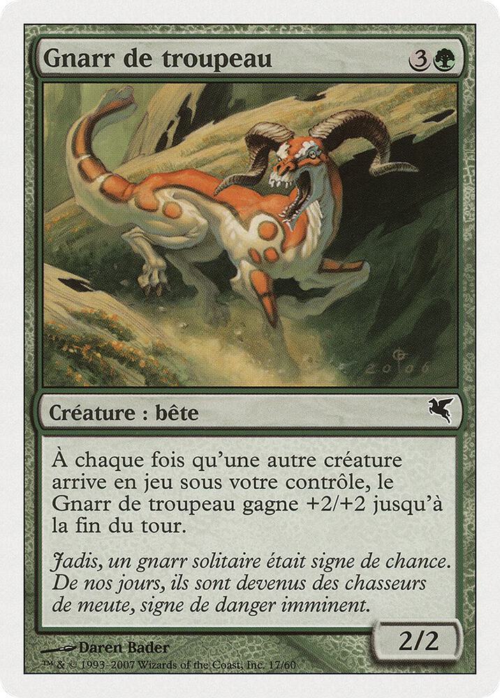 Herd Gnarr (French) - "Gnarr de troupeau" (J17) (PSAL)