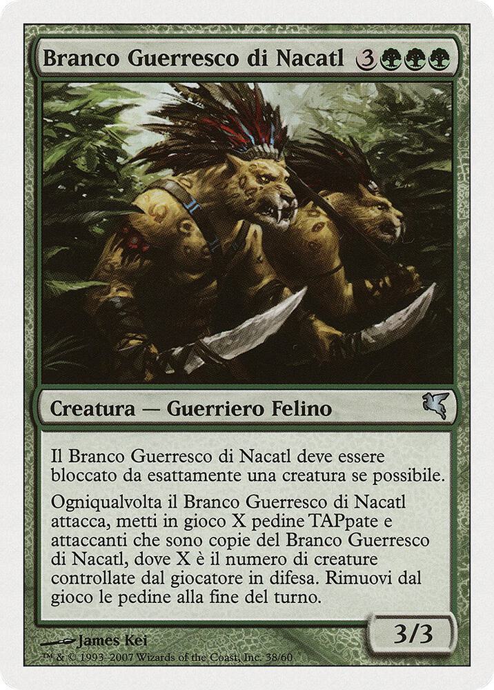Nacatl War-Pride (Italian) - "Branco Guerresco di Nacatl" (L38) (PSAL)