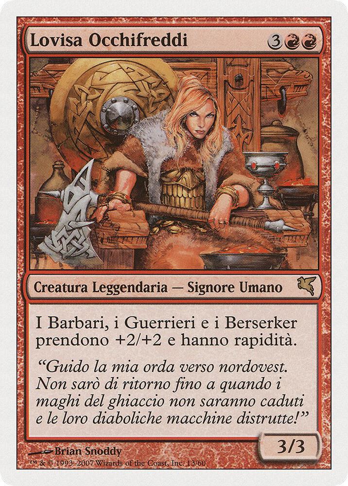 Lovisa Coldeyes (Italian) - "Lovisa Occhifreddi" (I13) (PSAL)