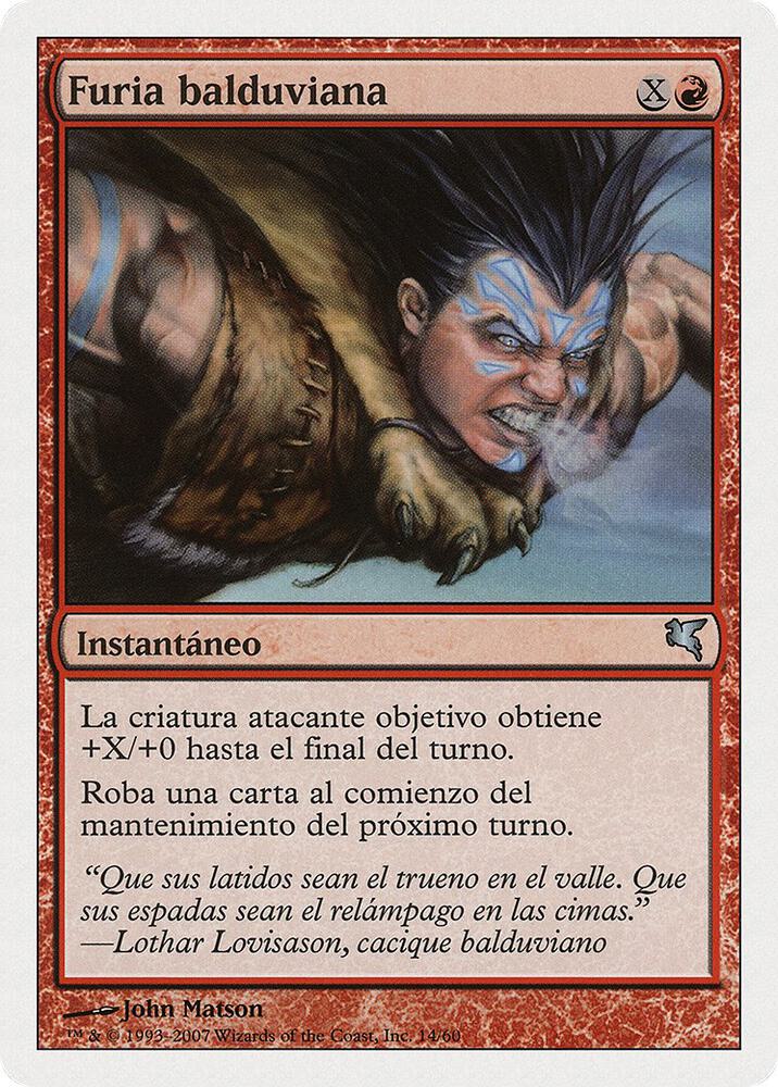 Balduvian Rage (Spanish) - "Furia balduviana" (I14) (I14) (PSAL)