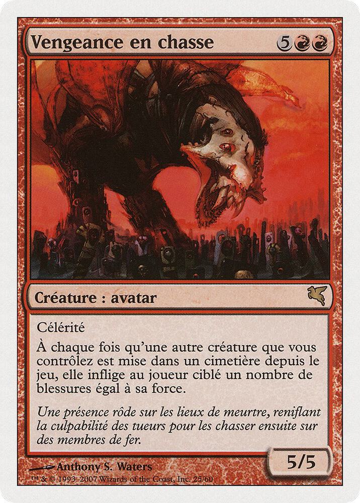 Stalking Vengeance (French) - "Vengeance en chasse" (I25) (PSAL)