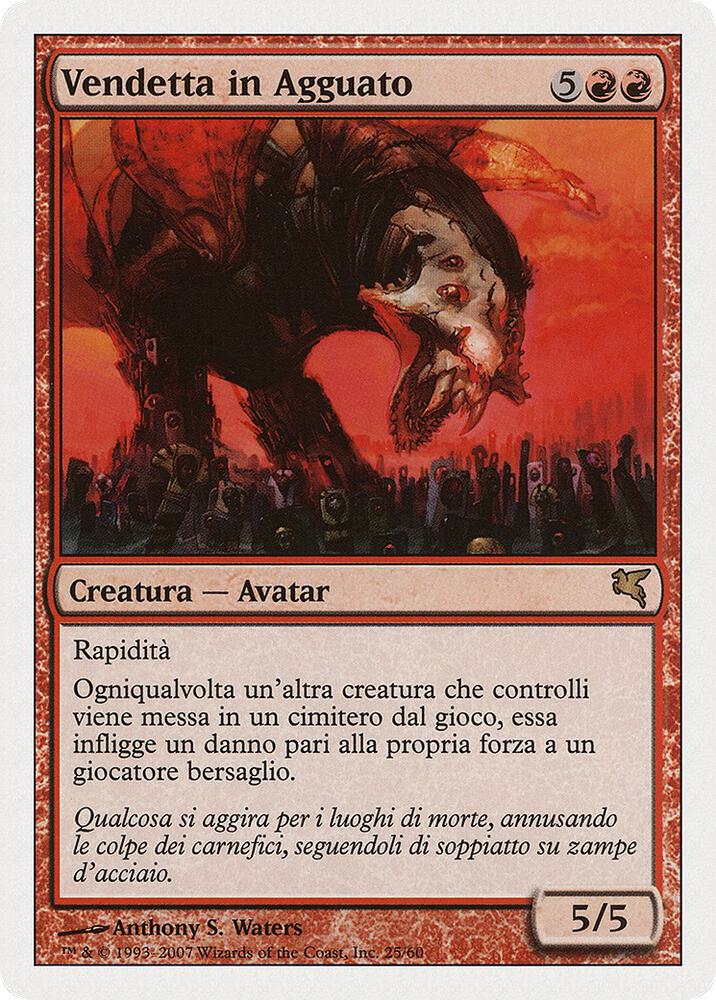 Stalking Vengeance (Italian) - "Vendetta in Agguato" (I25) (PSAL)