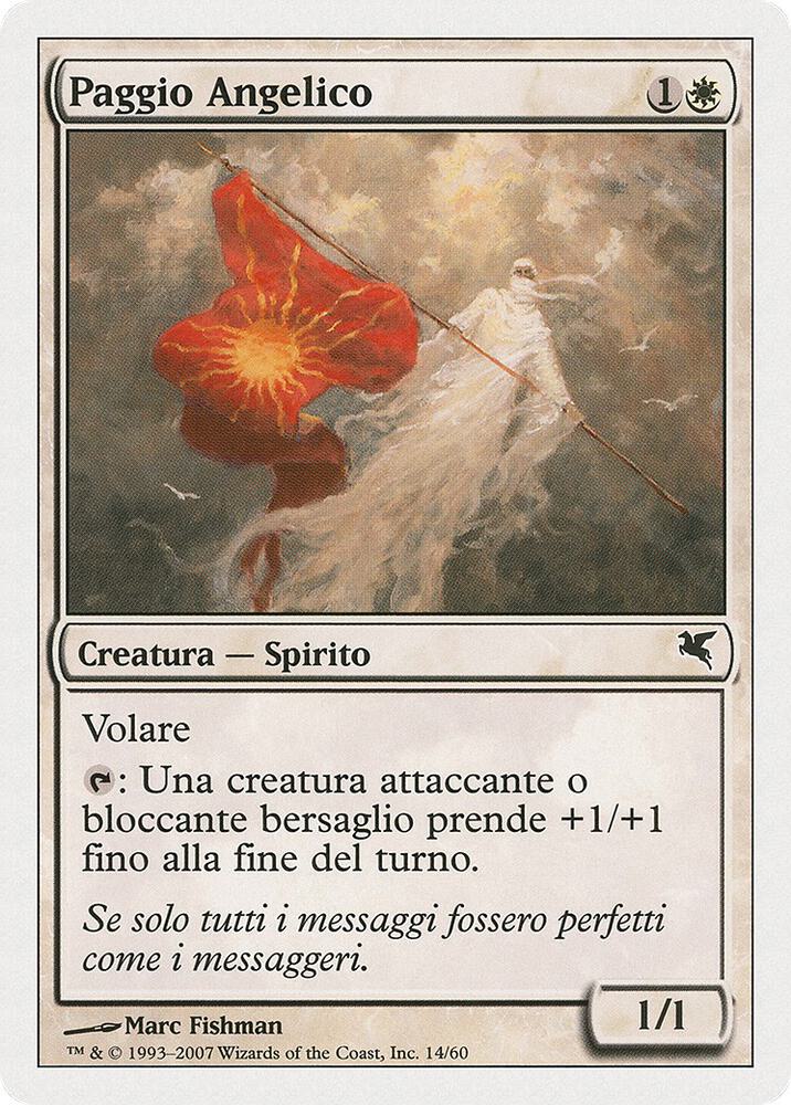 Angelic Page (Italian) - "Paggio Angelico" (C14) (PSAL)