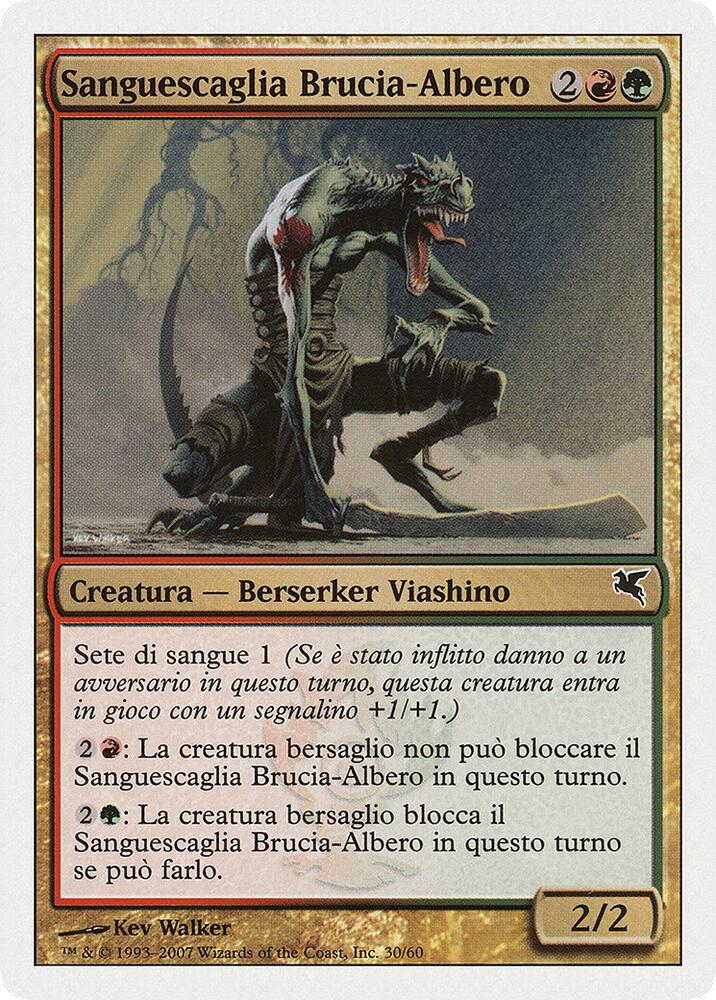 Burning-Tree Bloodscale (Italian) - "Sanguescaglia Brucia-Albero" (I30) (PSAL)