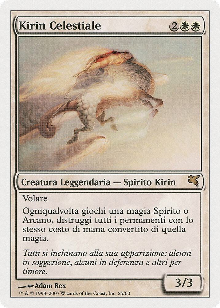 Celestial Kirin (Italian) - "Kirin Celestiale" (C25) (PSAL)