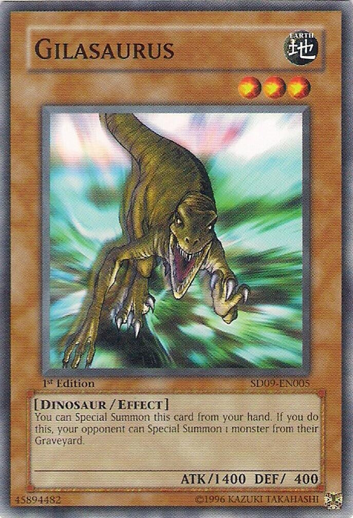 Gilasaurus (SD09-EN005) (SD09)