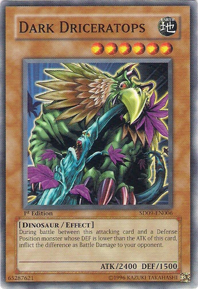 Dark Driceratops (SD09-EN006) (SD09)