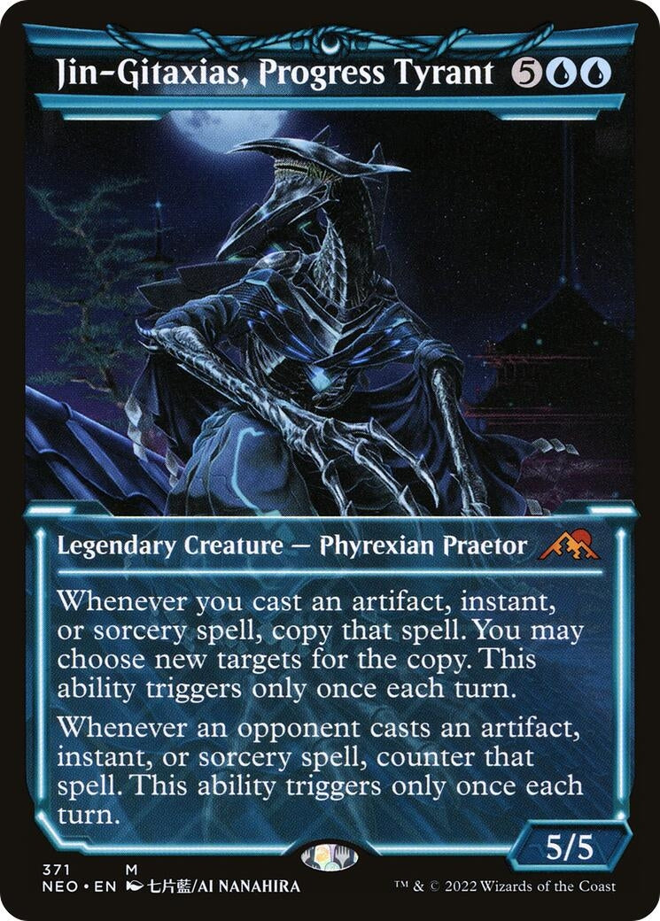 Jin-Gitaxias, Progress Tyrant (Showcase) (371) (NEO)