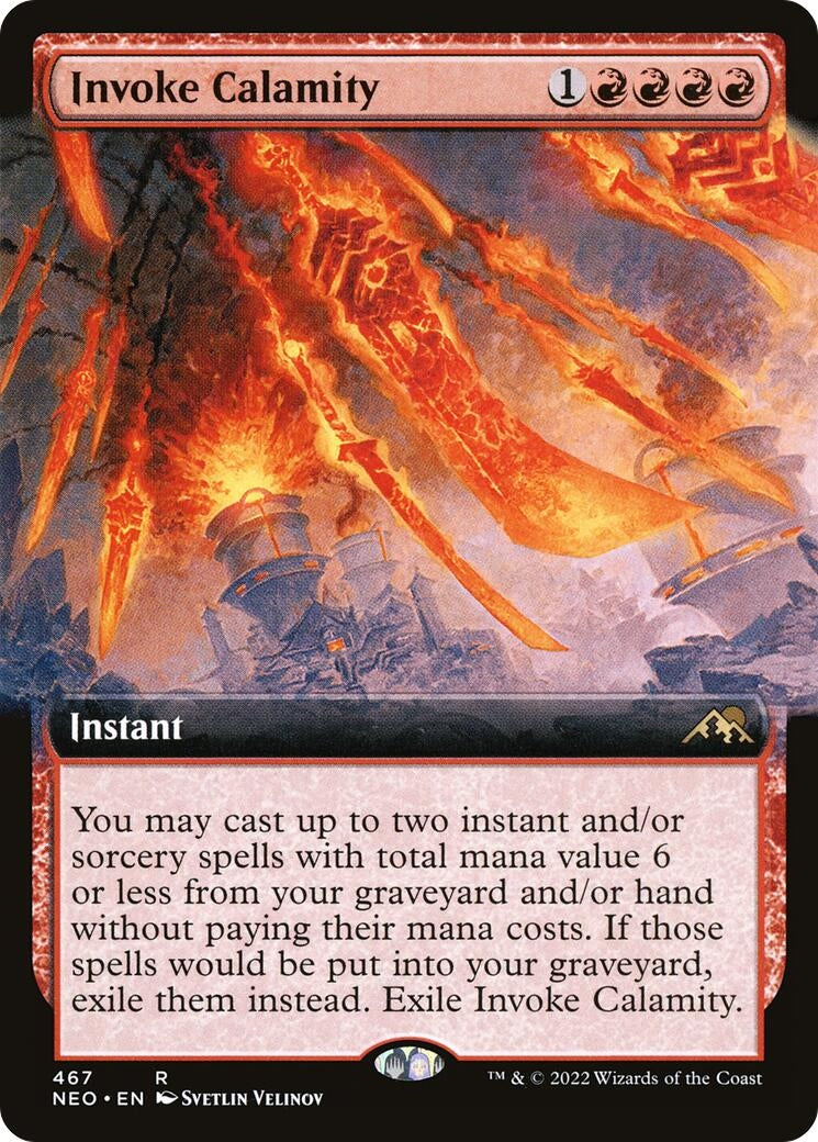 Invoke Calamity (Extended Art) (467) (NEO)