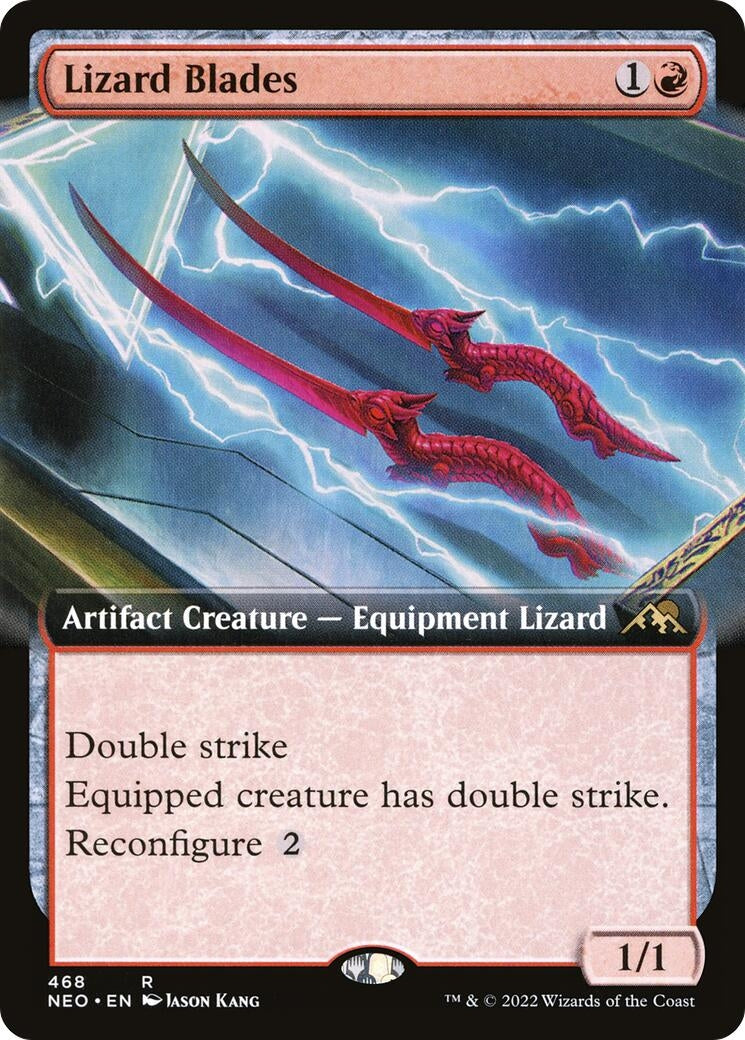 Lizard Blades (Extended Art) (468) (NEO)