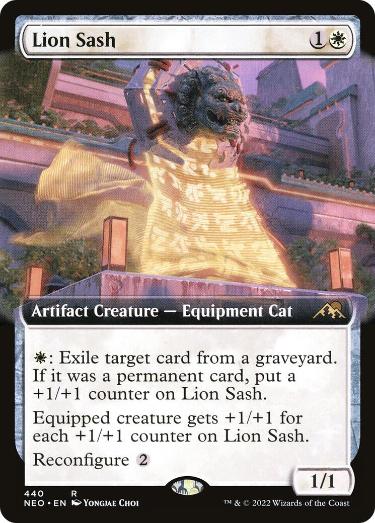 Lion Sash (Extended Art) (440) (NEO)
