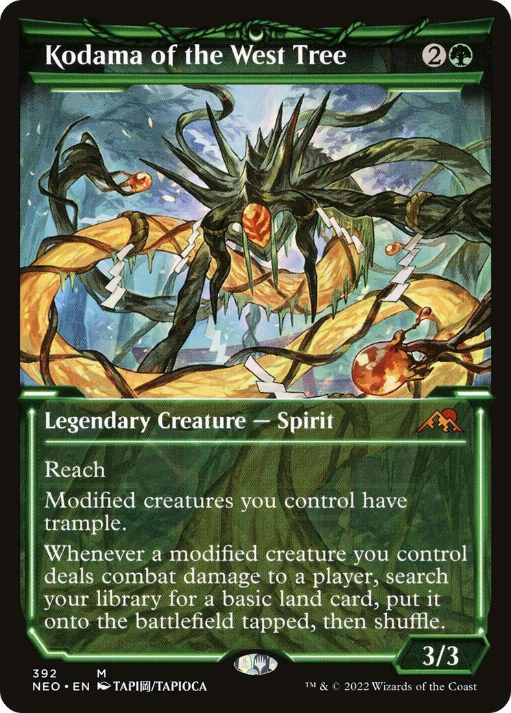 Kodama of the West Tree (Showcase) (392) (NEO)