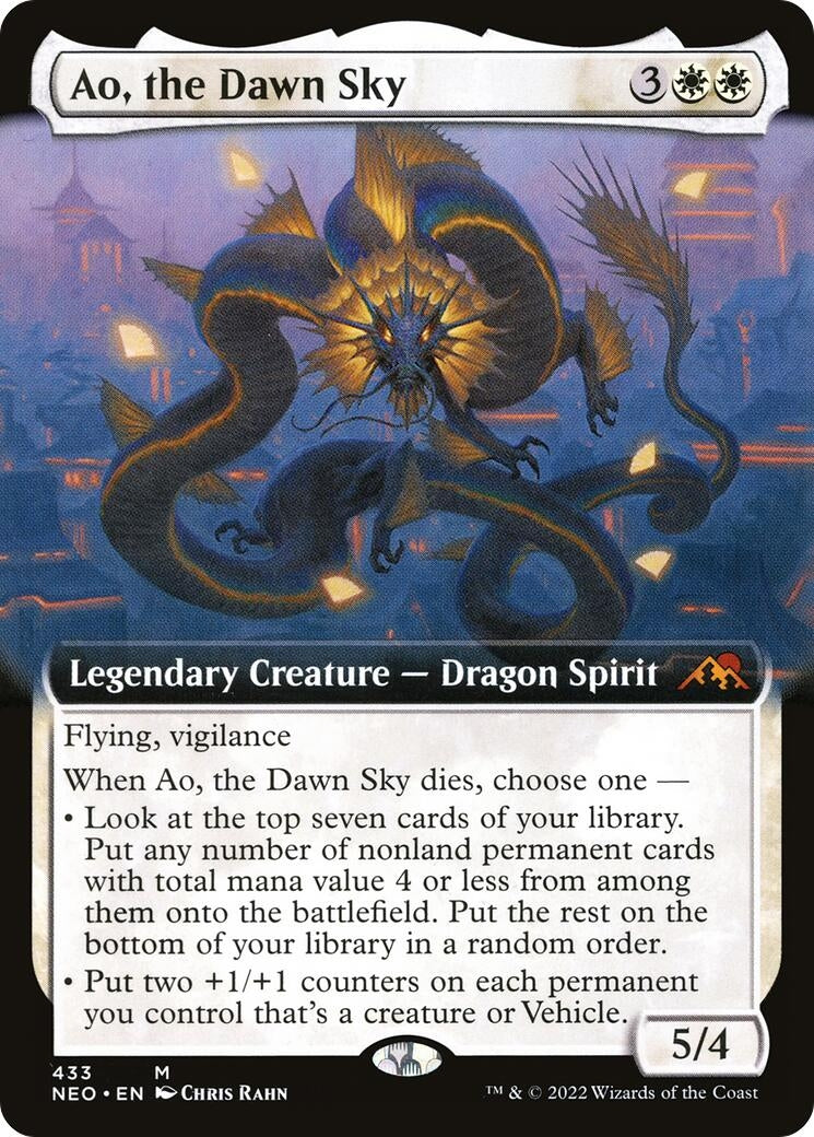 Ao, the Dawn Sky (Extended Art) (433) (NEO)