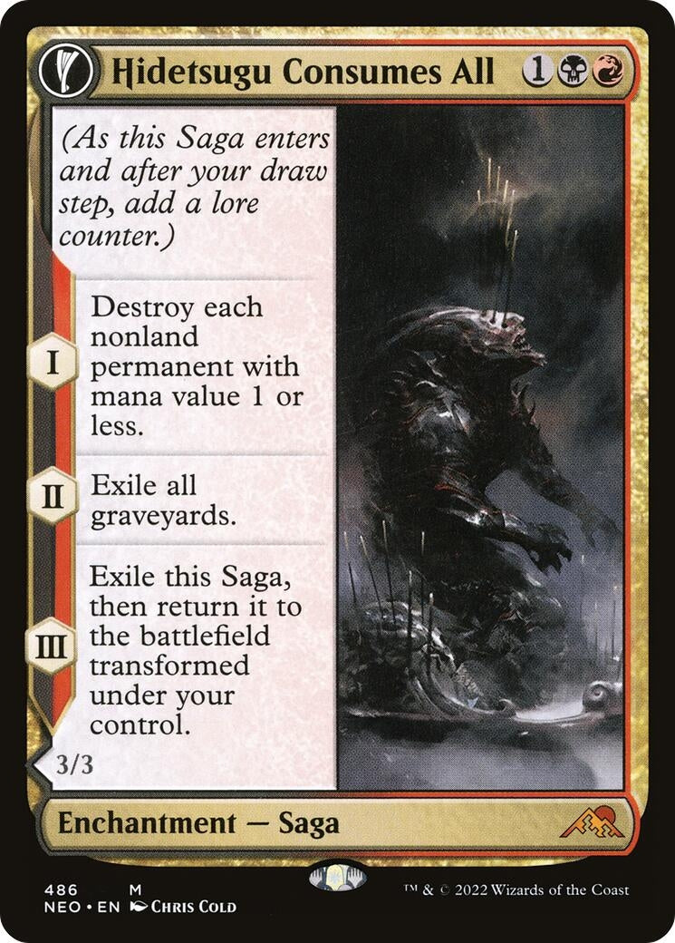 Hidetsugu Consumes All (Extended Art) (486) (NEO)