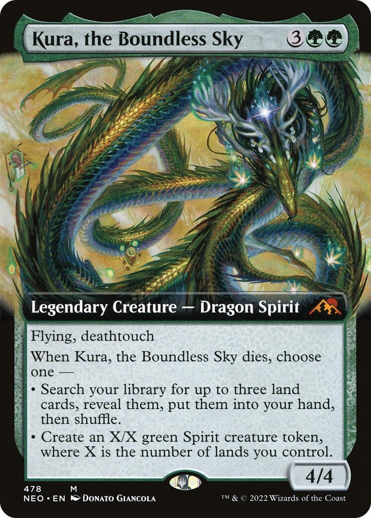 Kura, the Boundless Sky (Extended Art) (478) (NEO)