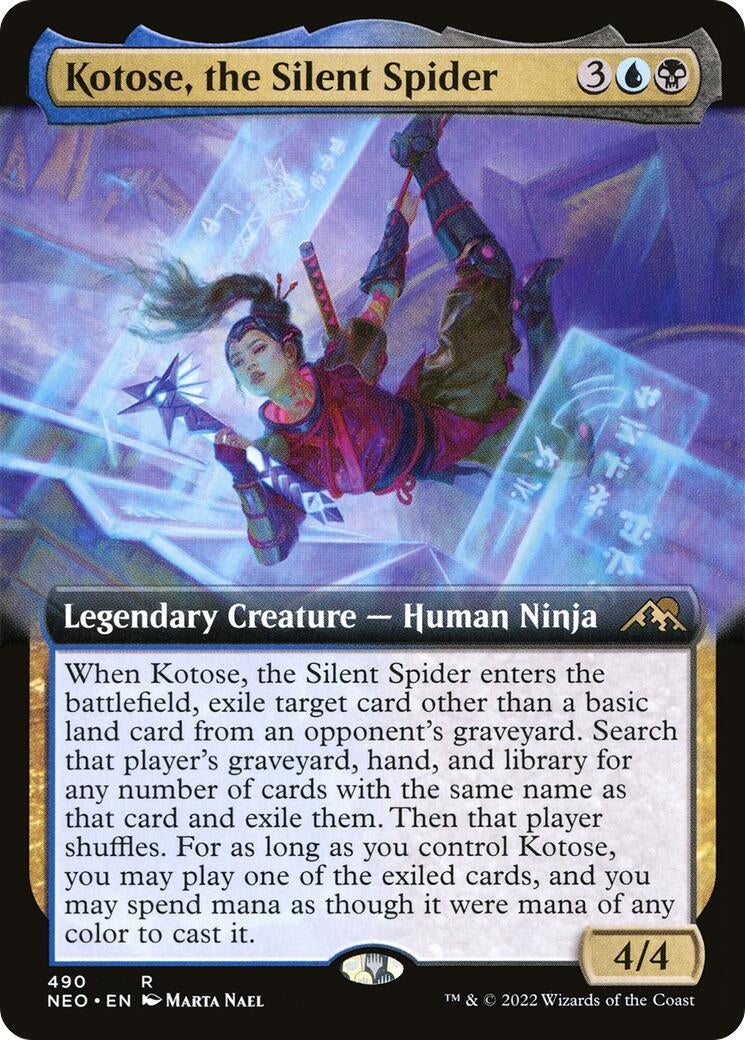 Kotose, the Silent Spider (Extended Art) (490) (NEO)