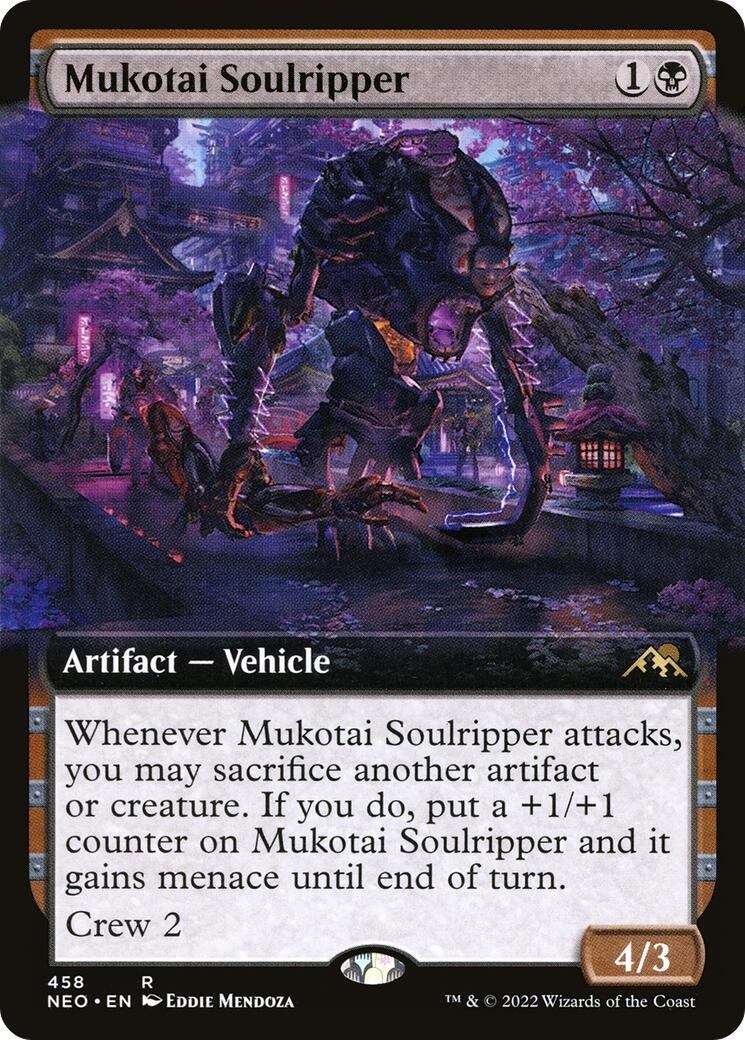 Mukotai Soulripper (Extended Art) (458) (NEO)