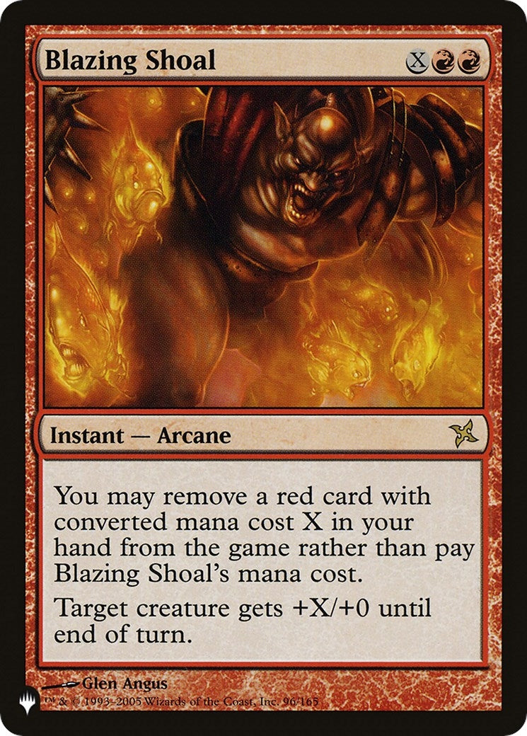 Blazing Shoal (96/165) (LIST)