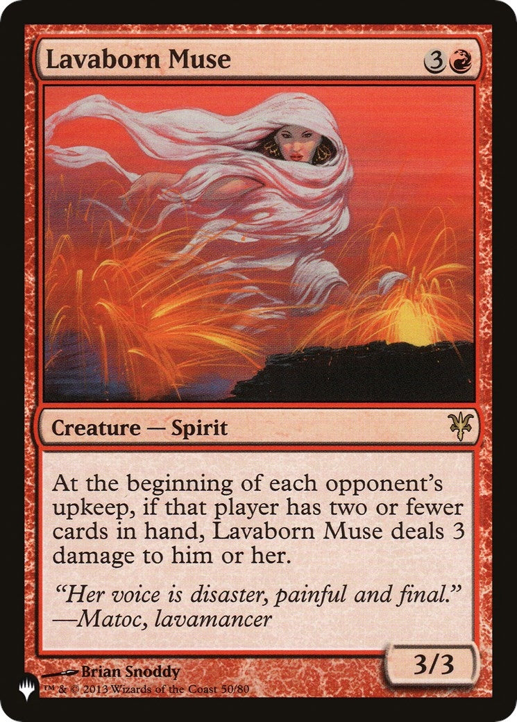Lavaborn Muse (50/80) (LIST)