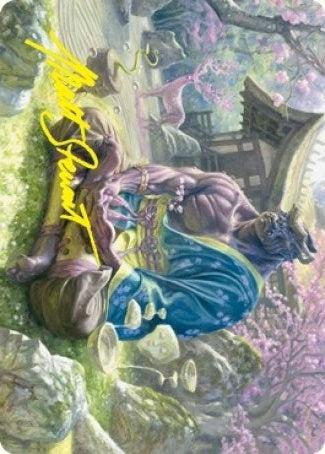Kosei, Penitent Warlord Art Card (Gold-Stamped Signature) (8) (ASNEO)