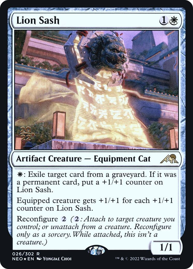 Lion Sash (26) (PRE)