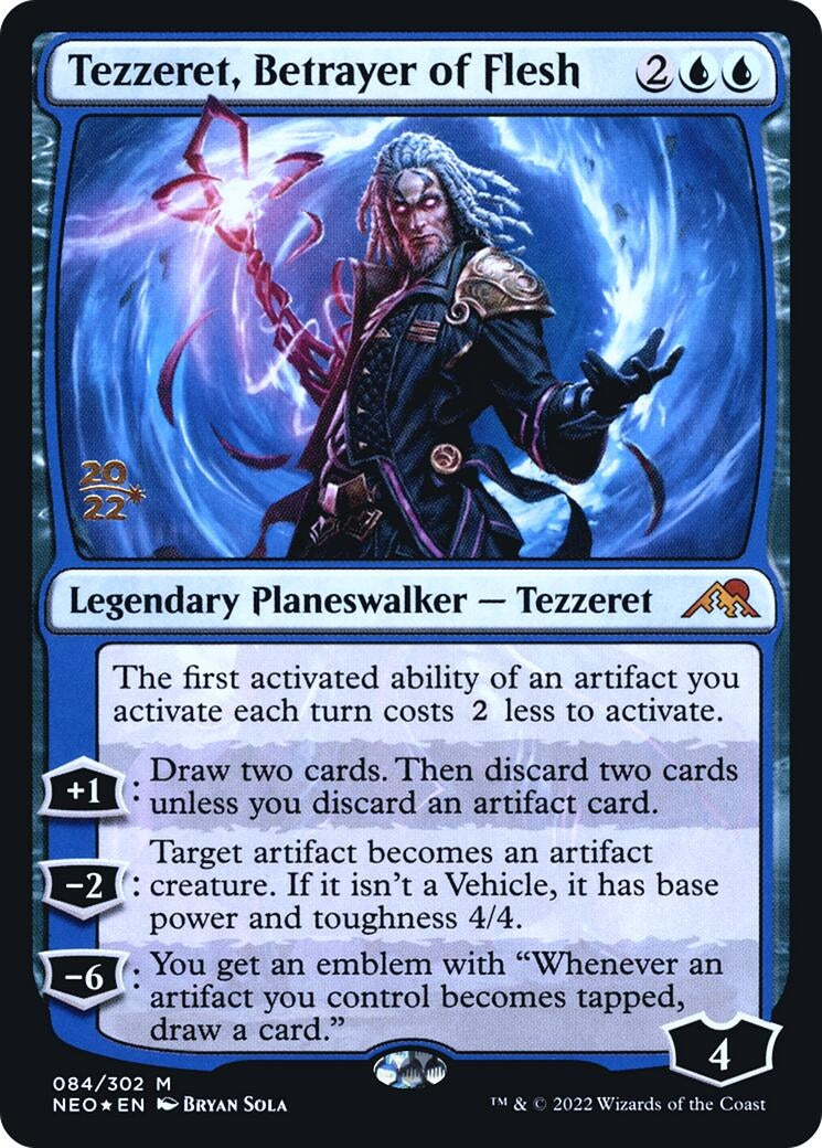 Tezzeret, Betrayer of Flesh (84) (PRE)
