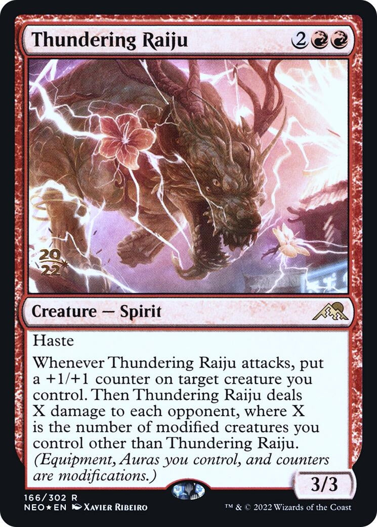 Thundering Raiju (166) (PRE)