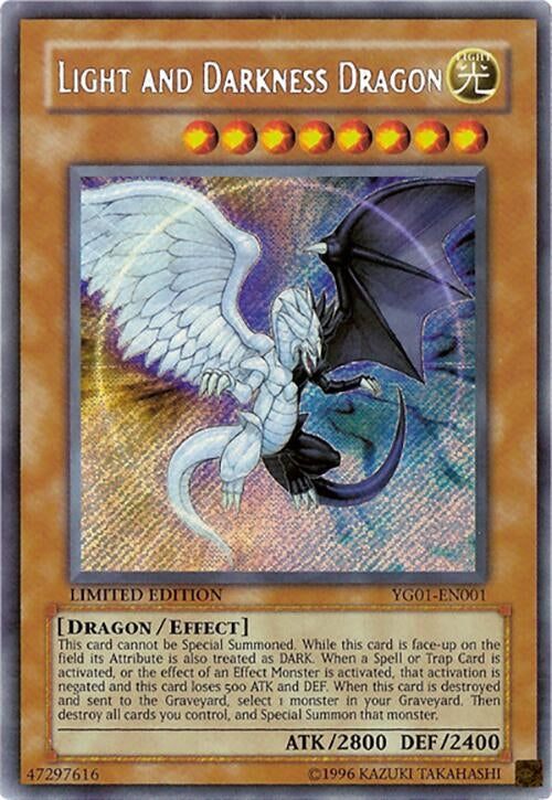 Light and Darkness Dragon (YG01-EN001)