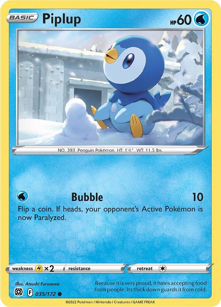 Piplup (035/172) (SWSH09)