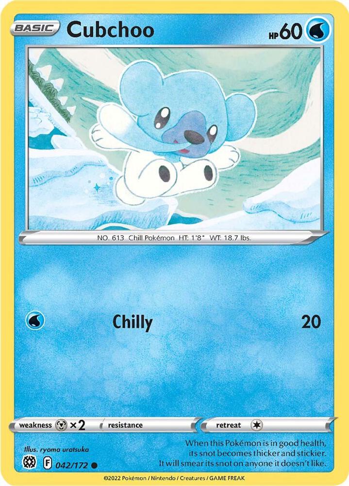 Cubchoo (042/172) (SWSH09)