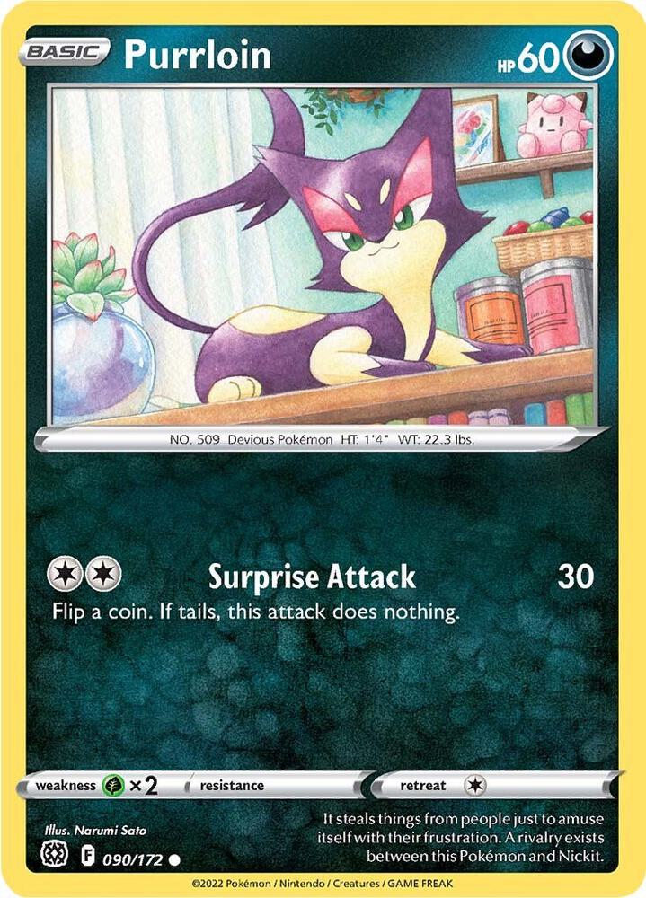 Purrloin (090/172) (SWSH09)
