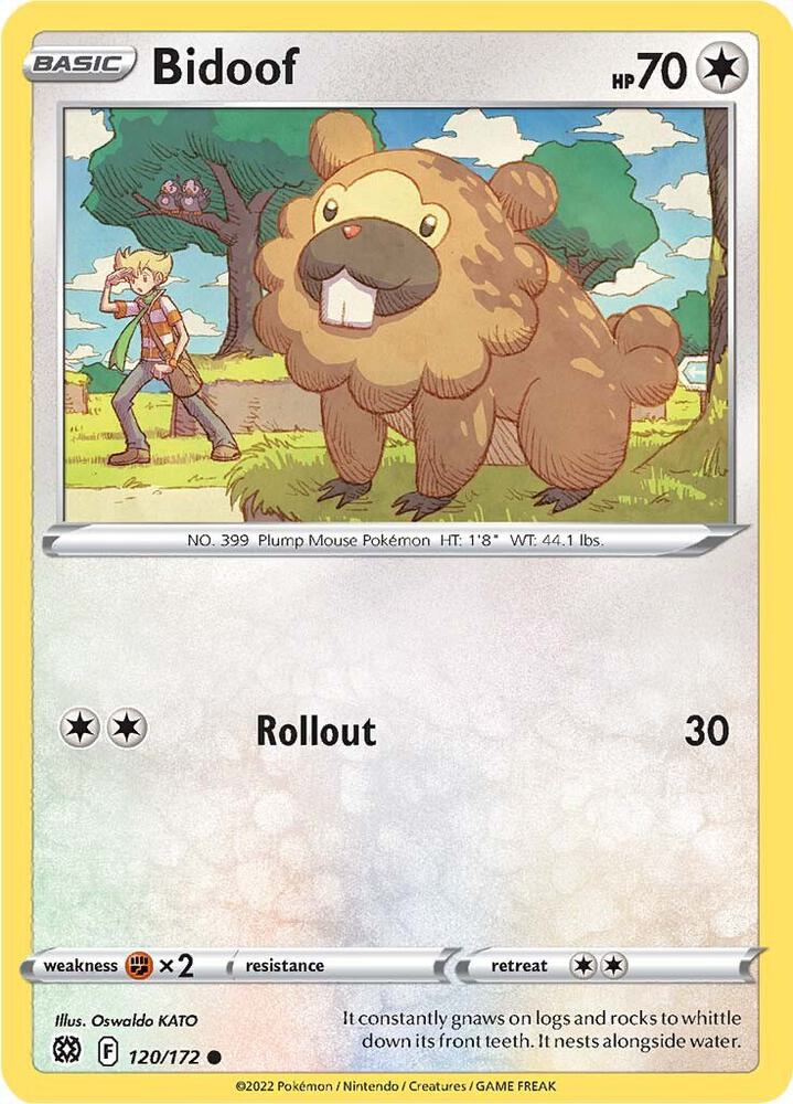 Bidoof (120/172) (SWSH09)