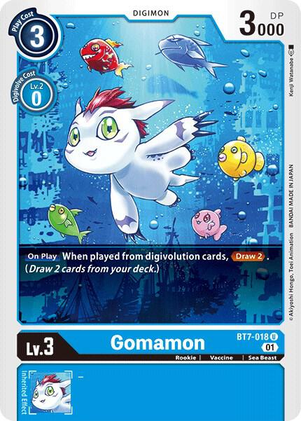 Gomamon (BT7-018 U) (BT-07)