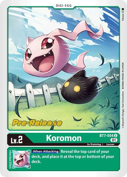 Koromon (BT7-004 U) (BT-07_PR)