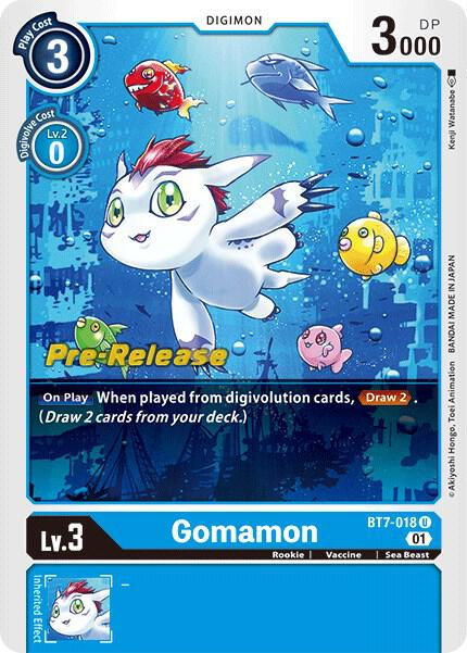 Gomamon (BT7-018 U) (BT-07_PR)