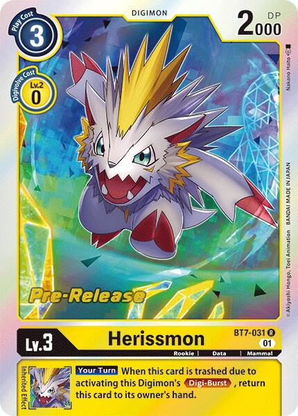 Herissmon (BT7-031 R) (BT-07_PR)