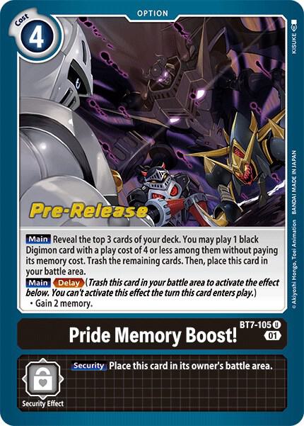 Pride Memory Boost! (BT7-105 U) (BT-07_PR)