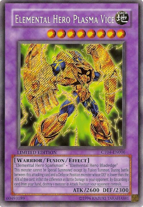 Elemental HERO Plasma Vice (CT04-EN006) (CT04)