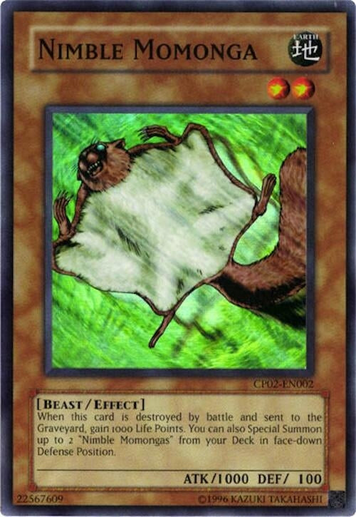 Nimble Momonga (CP02-EN002) (CP02)