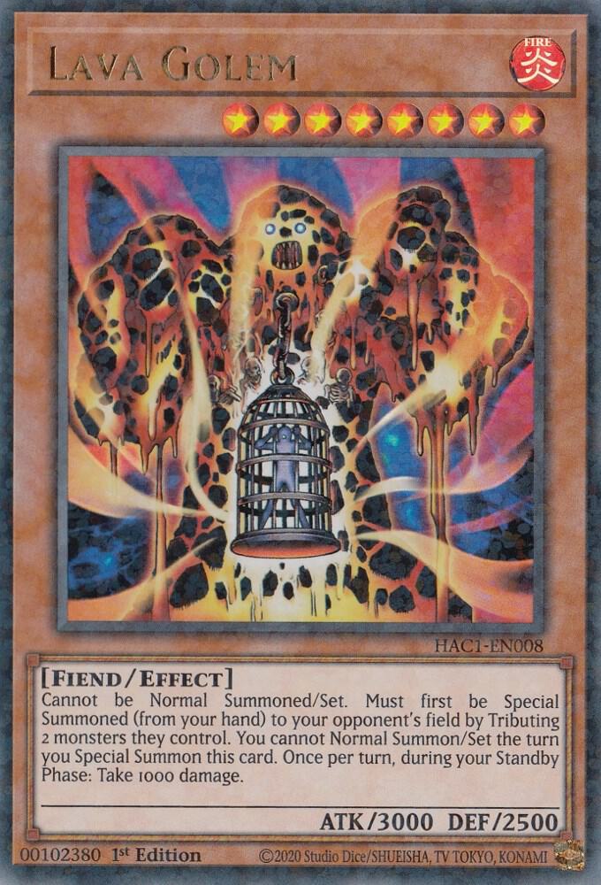 Lava Golem (Duel Terminal) (HAC1-EN008) (HAC1)